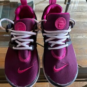 Nike Children Air Presto PS Sangria Running Shoes